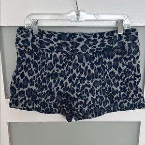 Leopard Print Women's Shorts